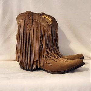 Womens Ariat Fringe Western Boots